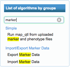 KDCompute - Algorithm search result